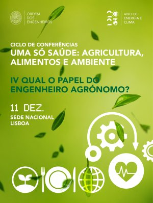 Ciclo de Conferencias "Uma Só Saúde Agricultura Alimentos e Ambiente" - 4ª Conferência