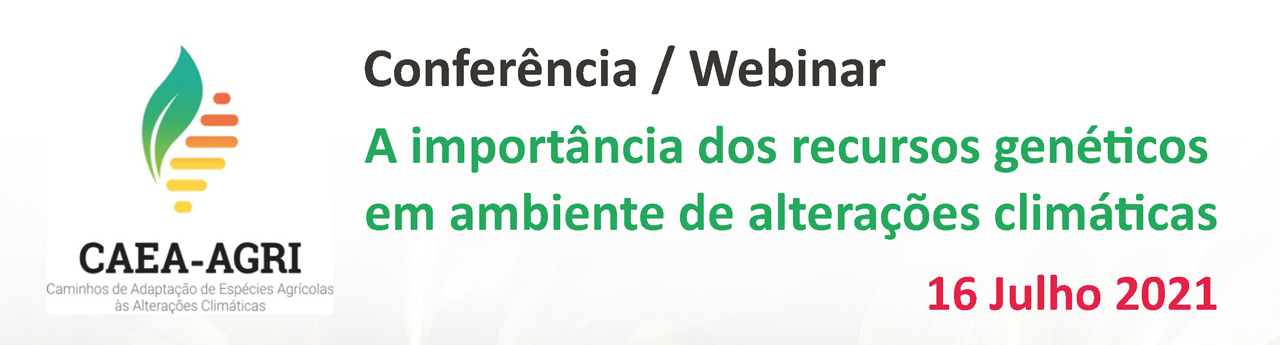 Conferencia A importancia dos recursos geneticos em ambiente de alteracoes climaticas