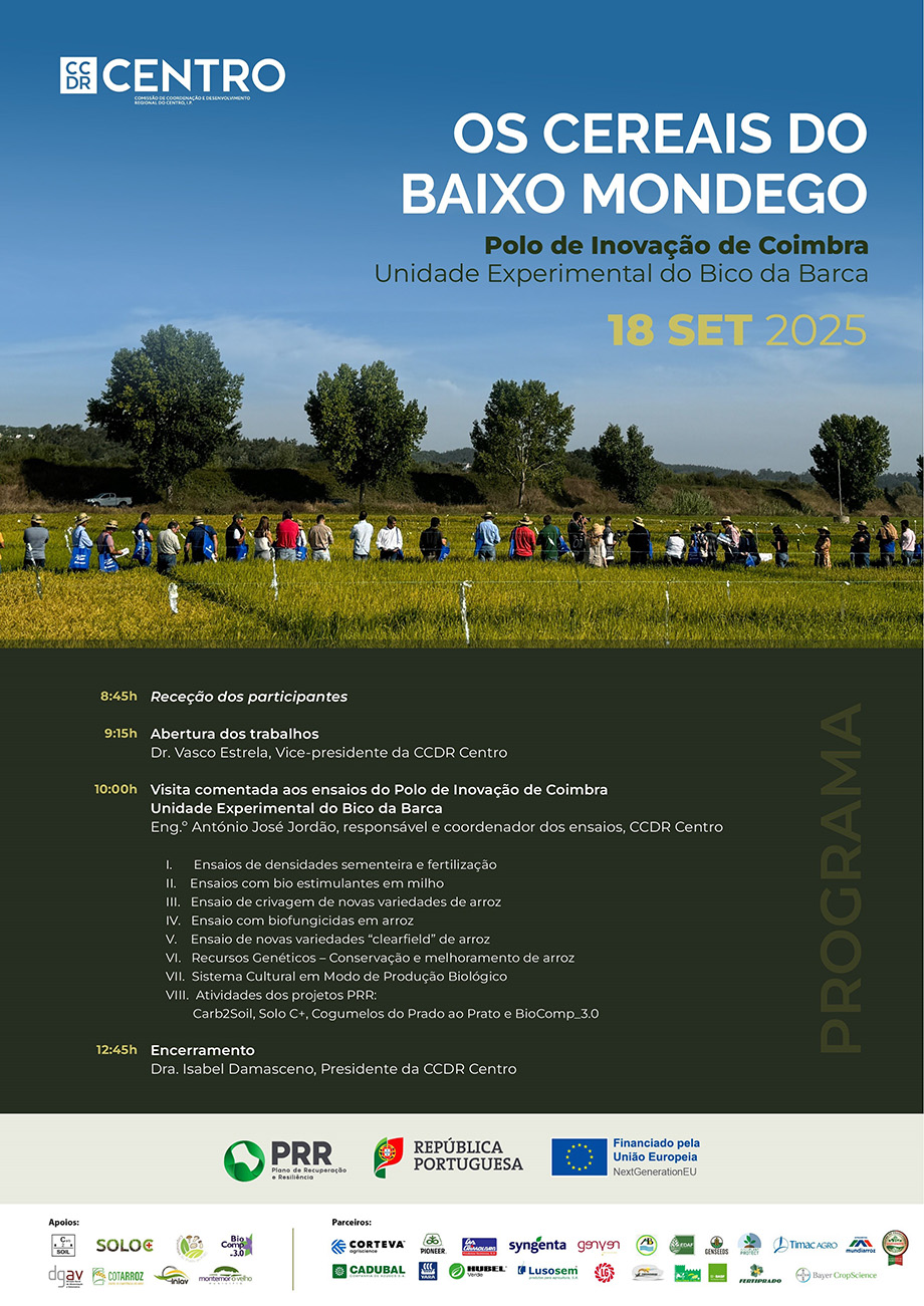 Dia Aberto – Os Cereais do Baixo Mondego