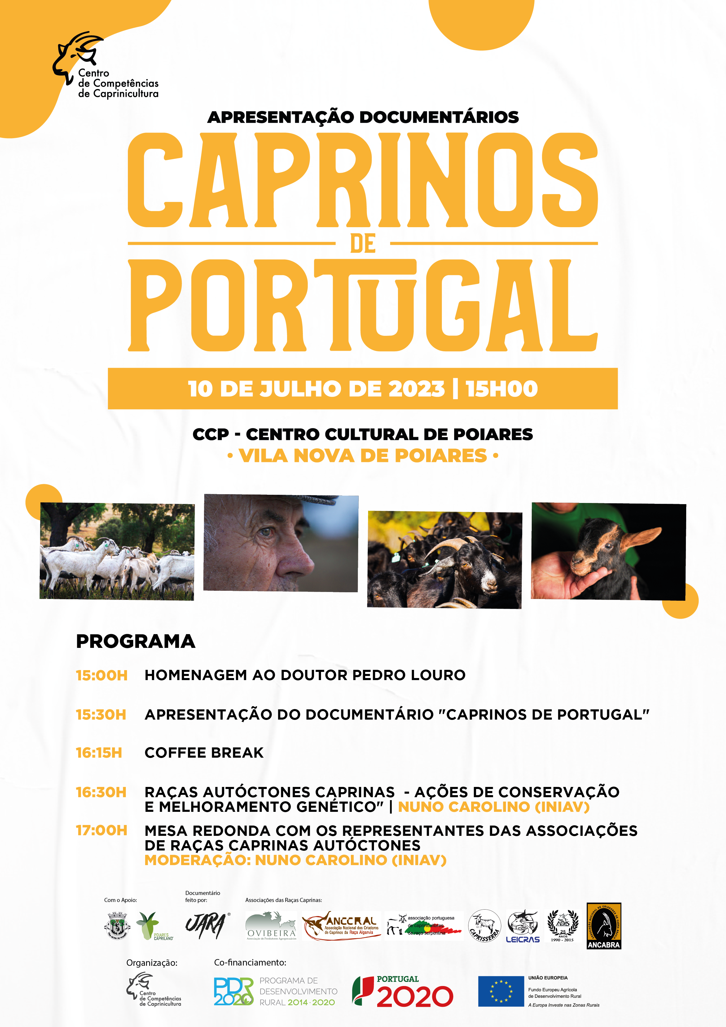 FLYER APRESENTAÇÃO CAPRINOS DE PORTUGAL