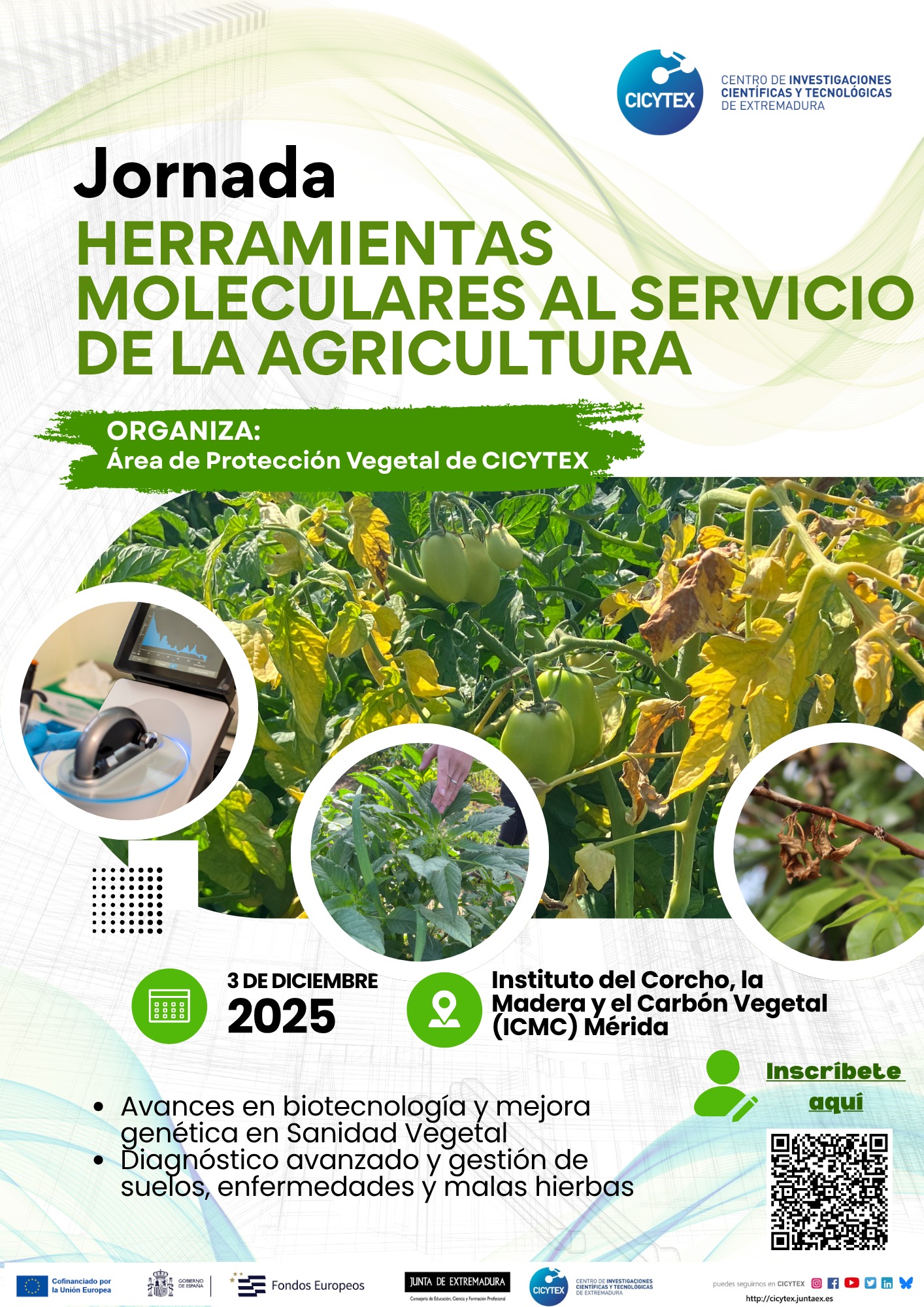 Jornada Herramientas moleculares al servicio de la agricultura