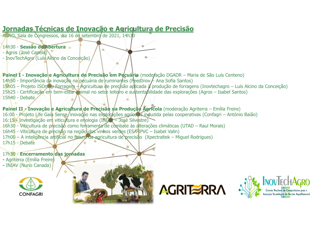 Jornadas Tecnicas de Inovacao e Agricultura de Precisao