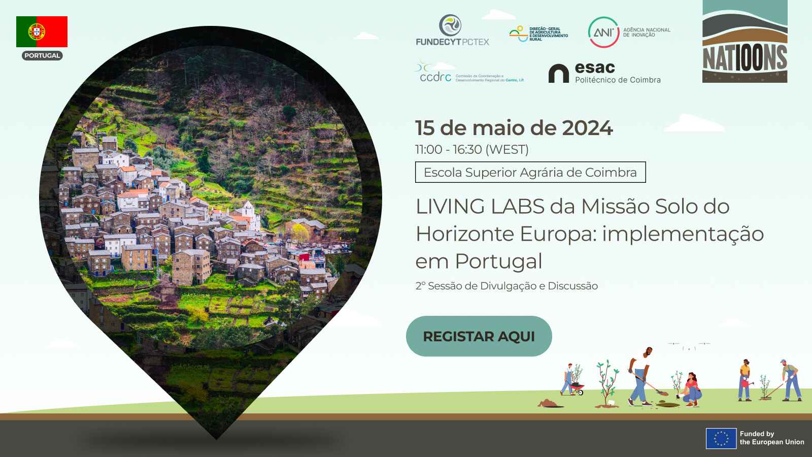 LIVING LABS da Missão Solo do Horizonte Europa: implementação em Portugal