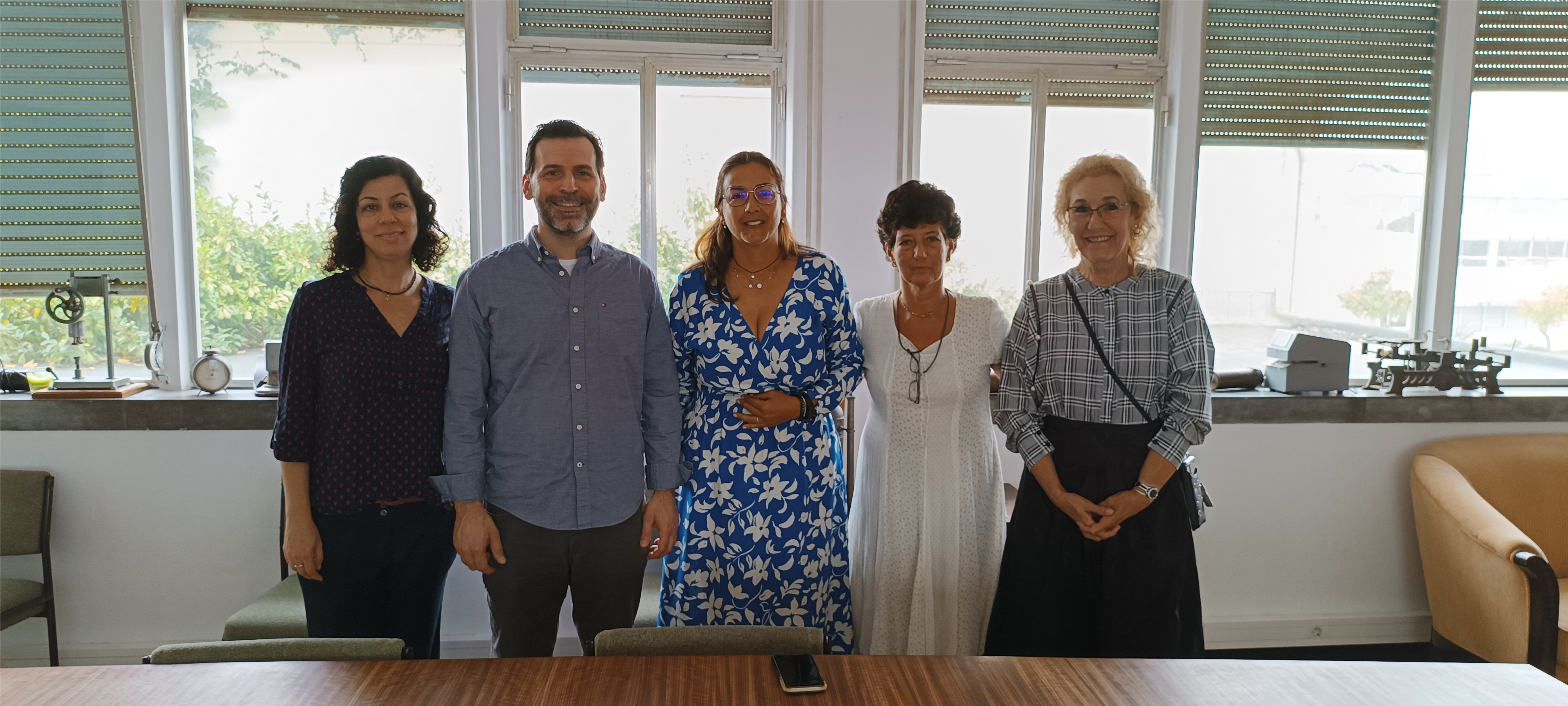 Visita do Prof. Gustavo Brunetto ao INIAV