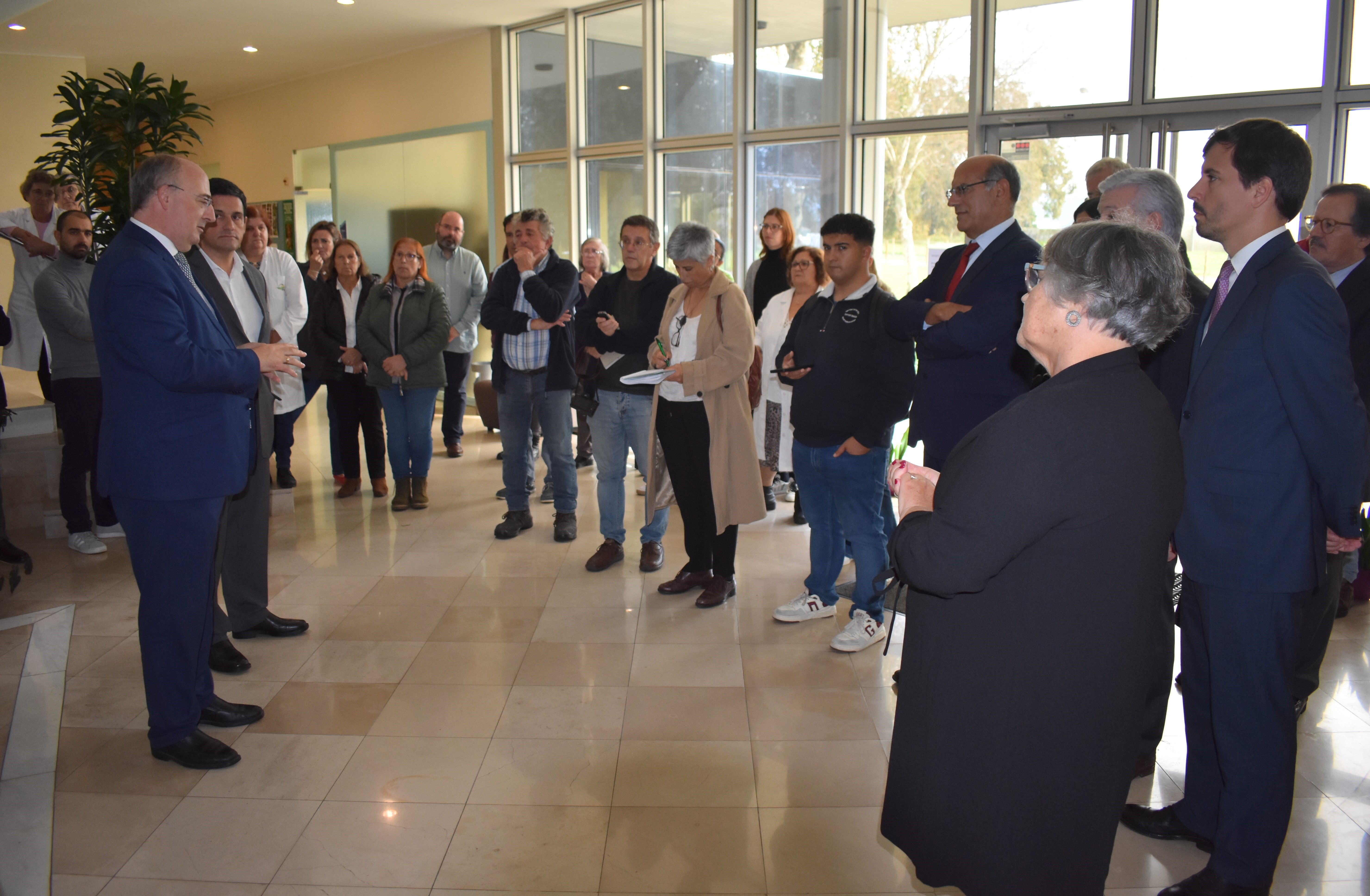Visita do Senhor Ministro da Agricultura e Pescas, Dr. José Manuel Fernandes ao BPGV