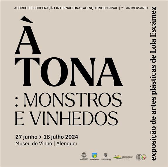 Exposição da artista plástica Lola Escámez integrada na celebração do 7° aniversário do Acordo de Cooperação Internacional Alenquer - Benkovac (Croácia)