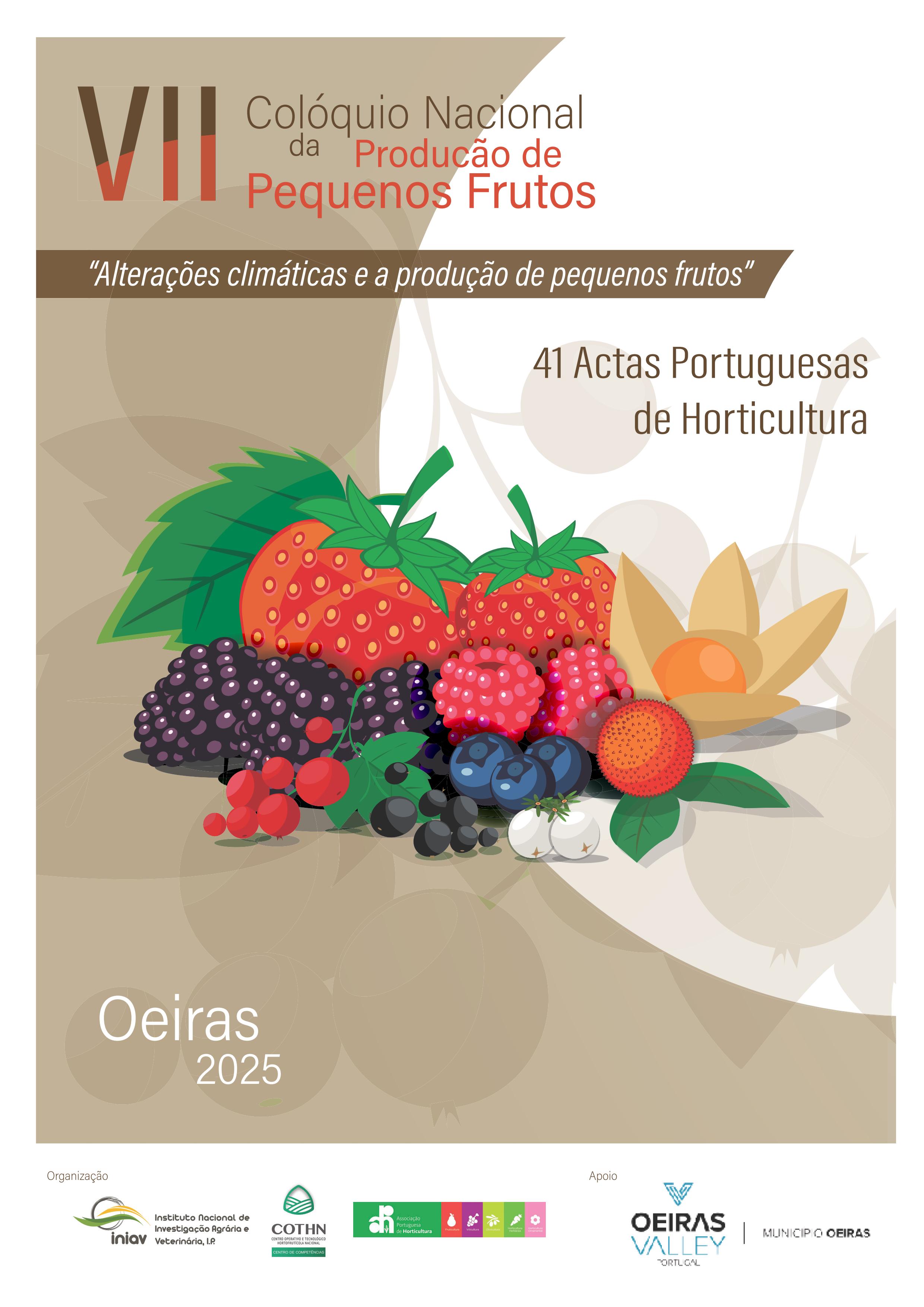 Livro de Actas do VII Colóquio Nacional da Produção de Pequenos Frutos Livro de Actas do VII Colóquio Nacional da Produção de Pequenos Frutos