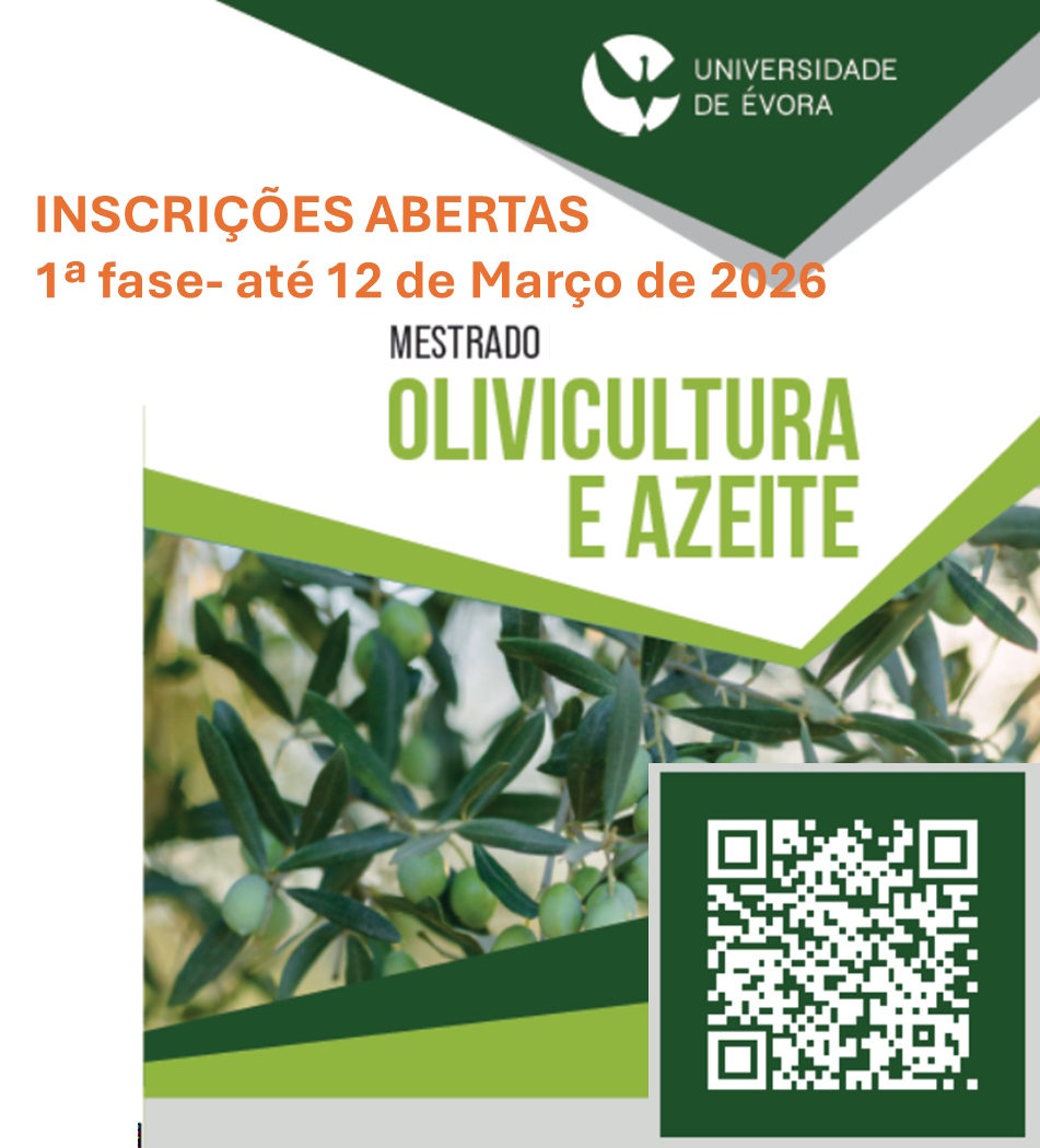 Mestrado em Olivicultura e Azeite da Universidade de Evora
