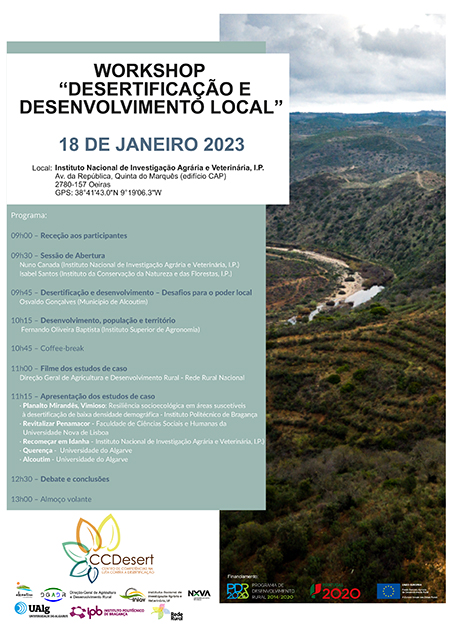 Programa workshop desertificacao