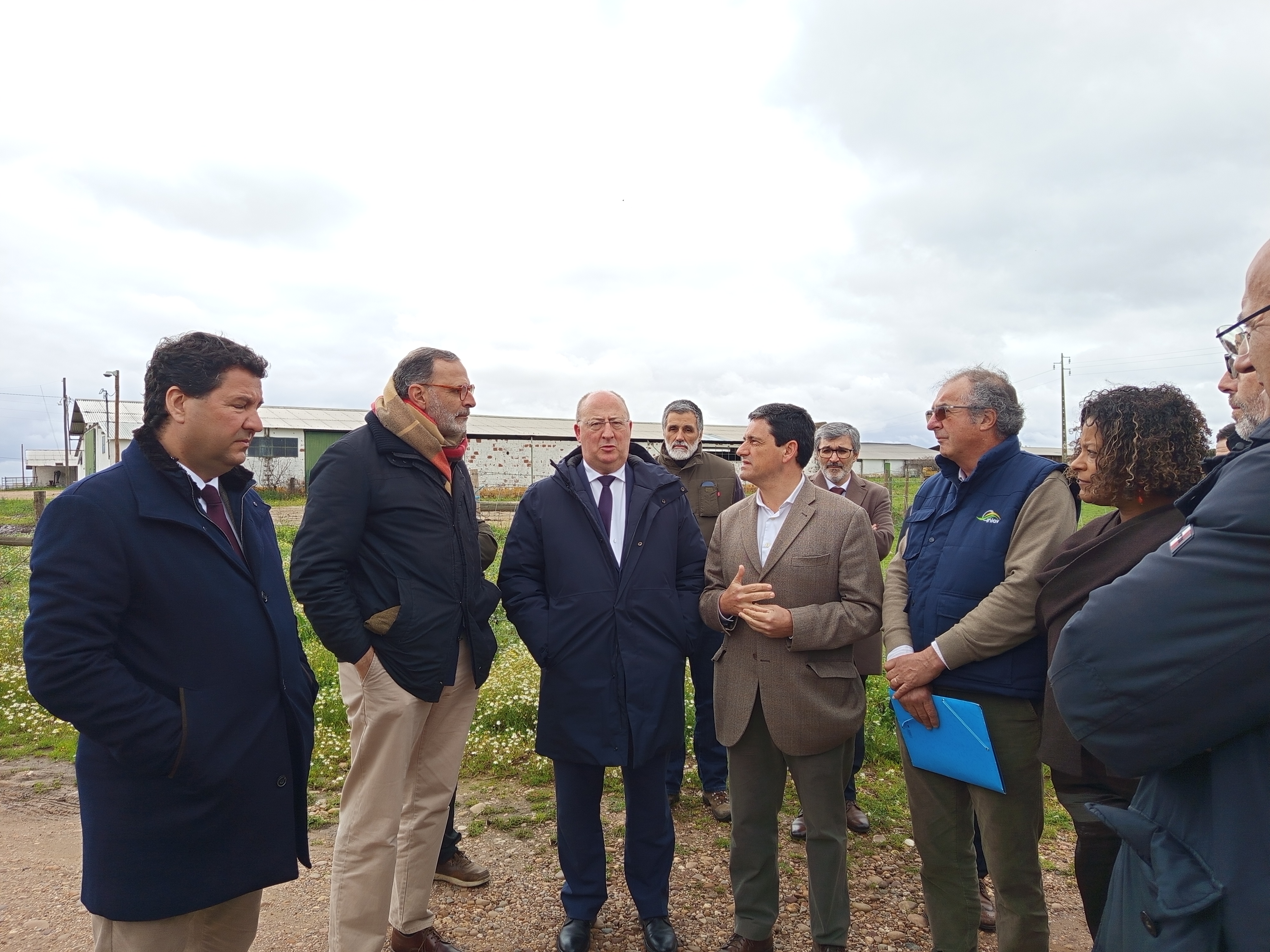 Visita do Senhor Ministro da Agricultura e Pescas e do Senhor Secretário de Estado da Agricultura ao Polo de Inovação de Elvas