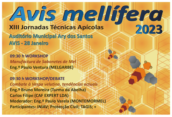 XIII jornadas tecnicas apicolas banner