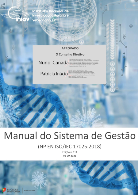 Manual do Sistema de Gestão – ed. 11 