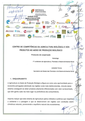 Protocolo de contituição do Centro de Competências de ... Imagem 1