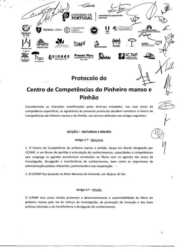 Protocolo de Constituição do Centro de Competências do ... Imagem 1