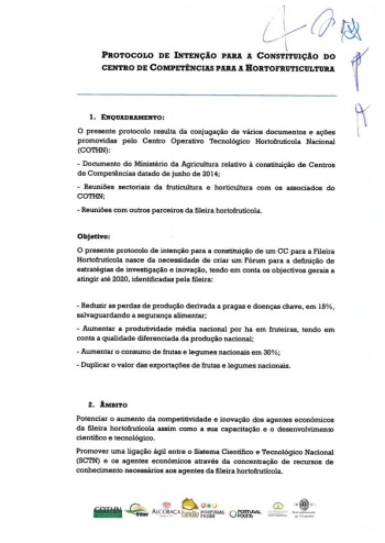 Protocolo de Intenção para a constituição do Centro de ... Imagem 1