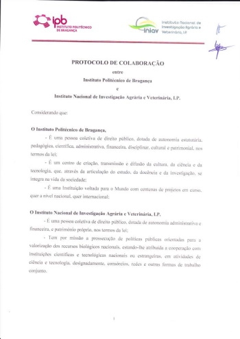 Protocolo de colaboração que estreita as relações de ... Imagem 1