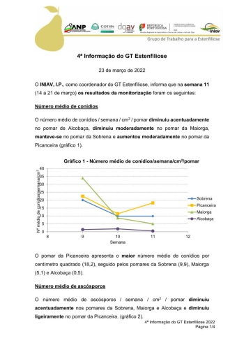 4 Informação do GT Estenfiliose 2022 Imagem 1