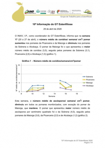 10ª Informação do GT Estenfiliose 2020 Imagem 1