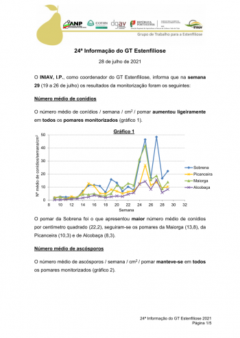 24ª Informação do GT Estenfiliose 2021 Imagem 1