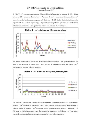 26º - SMS/Informação do GT Estenfiliose 2017 Imagem 1