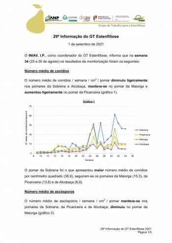 29ª Informação do GT Estenfiliose 2021 Imagem 1