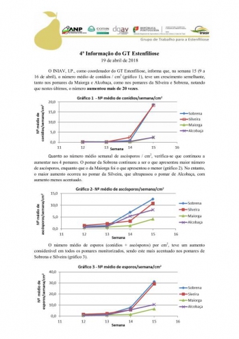 4ª Informação do GT Estenfiliose 2018 Imagem 1