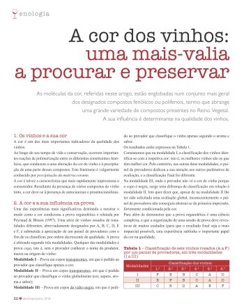 A cor dos vinhos: uma mais-valia a procurar e preservar Imagem 1