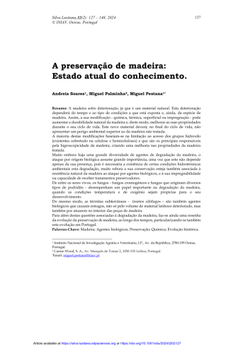 A preservação de madeira: Estado atual do conhecimento Imagem 1