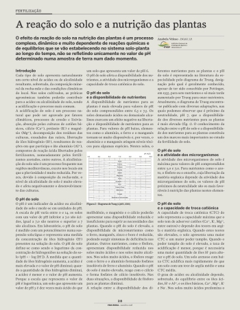 A reação do solo e a nutrição das plantas Imagem 1