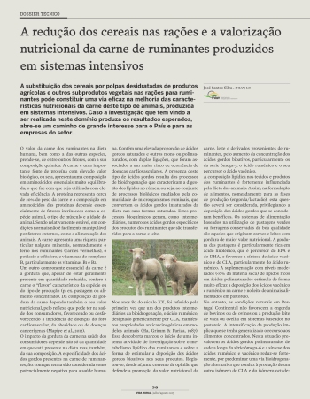 A redução dos cereais nas rações e a valorização ... Imagem 1