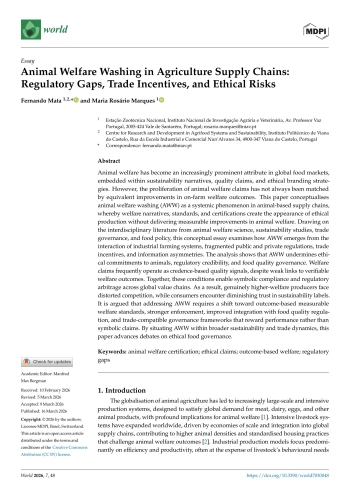 Animal Welfare Washing in Agriculture Supply Chains: ... Imagem 1