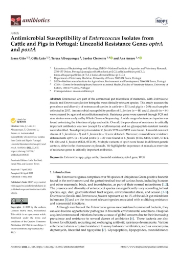 Antimicrobial Susceptibility of Enterococcus Isolates from ... Imagem 1