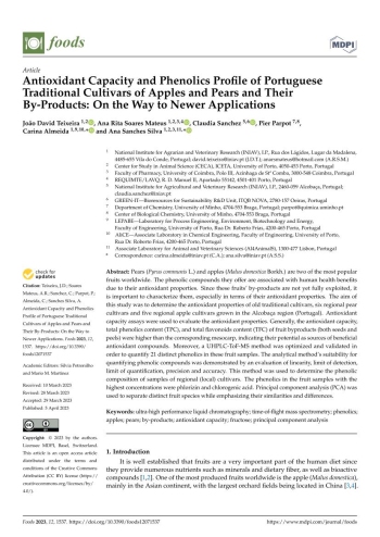 Antioxidant Capacity and Phenolics Profile of Portuguese ... Imagem 1
