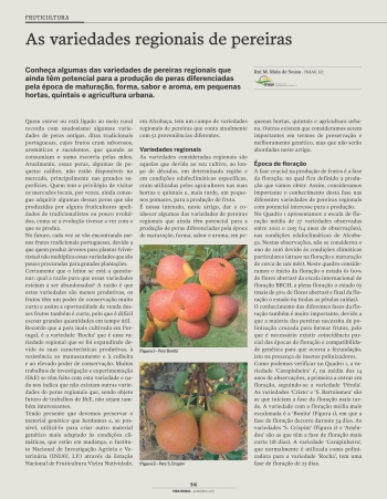 As variedades regionais de pereiras Imagem 1