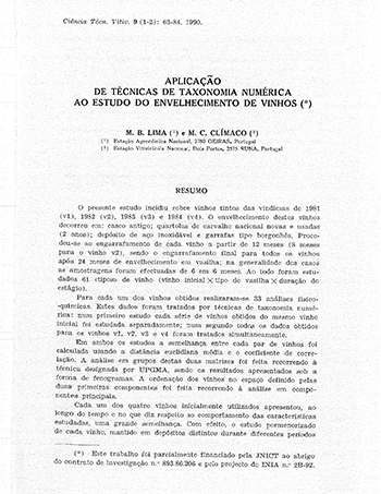 Aplicação de técnicas de taxonomia numérica ao estudo do ... Imagem 1