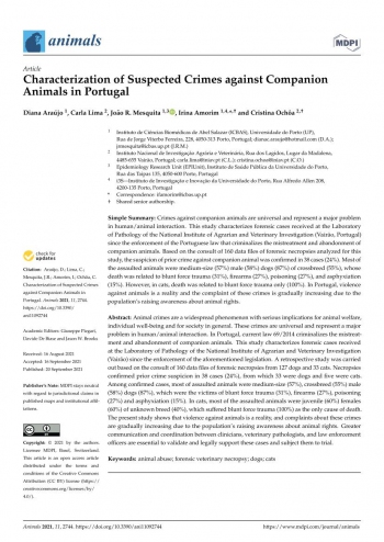 Characterization of Suspected Crimes against Companion ... Imagem 1