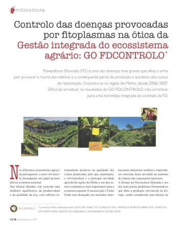 Controlo das doenças provocadas por fitoplasmas na ótica da ... Imagem 1