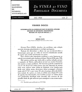 Vinhos doces. Determinação da densidade que os mostos ... Imagem 1