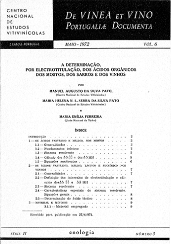 A determinação, por electrotitulação, dos ácidos orgânicos ... Imagem 1