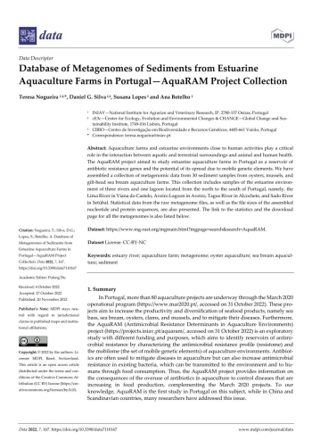 Database of Metagenomes of Sediments from Estuarine ... Imagem 1