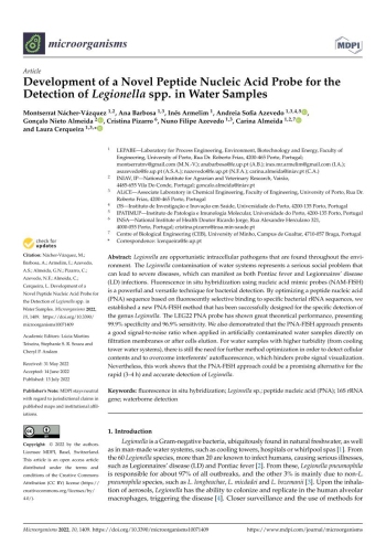 Development of a Novel Peptide Nucleic Acid Probe for the ... Imagem 1