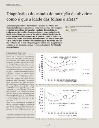 Diagnóstico do estado de nutrição da oliveira: como é que a ... Imagem 1