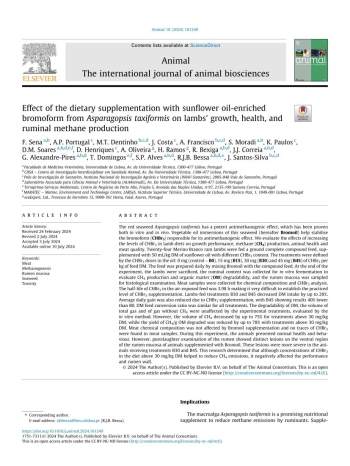 Effect of the dietary supplementation with sunflower ... Imagem 1