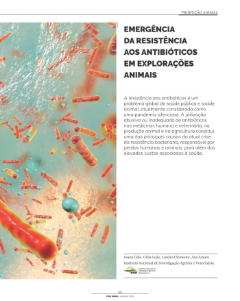 EMERGÊNCIA DA RESISTÊNCIA AOS ANTIBIÓTICOS EM EXPLORAÇÕES ... Imagem 1