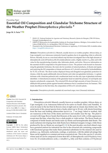 Essential Oil Composition and Glandular Trichome Structure ... Imagem 1