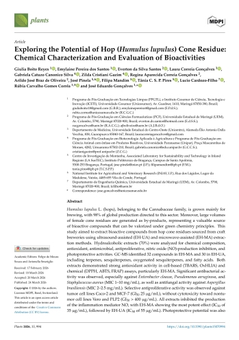 Exploring the Potential of Hop (Humulus lupulus) Cone ... Imagem 1