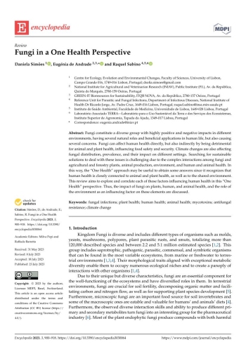 Fungi in a One Health Perspective Imagem 1