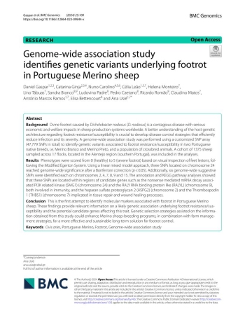 Genome-wide association study identifies genetic variants ... Imagem 1