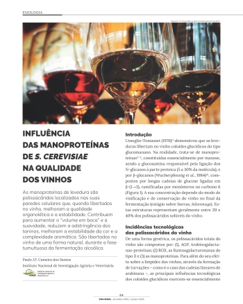 INFLUÊNCIA DAS MANOPROTEÍNAS DE S. CEREVISIAE NA QUALIDADE ... Imagem 1