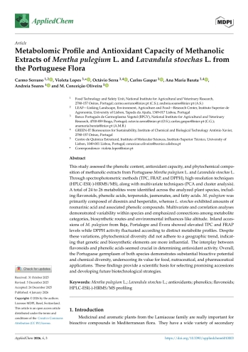 Metabolomic Profile and Antioxidant Capacity of Methanolic ... Imagem 1